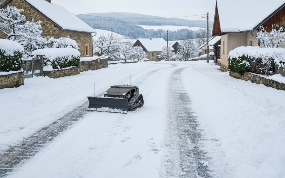 Robot Kosilica Tenk T-55 Sa Raonikom Za Sneg