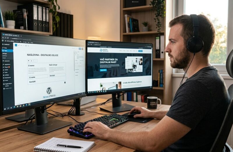 Izrada web sajta u WordPressu