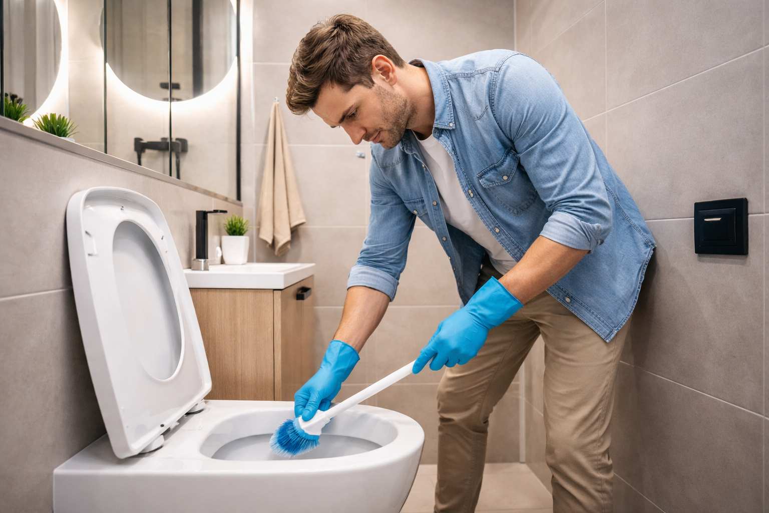 Muskarac cisti rimless wc solju